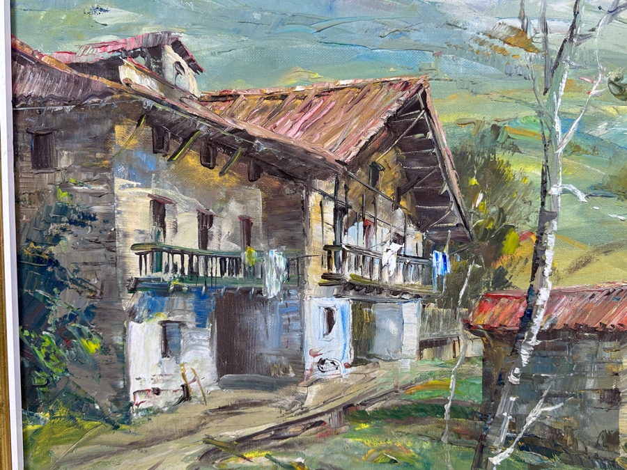 Just Added - Sol Gorbea (1934-1995) Original Abstract Oil Painting On Canvas 29 X 21.5 Framed 32 X 25 [Photo 5]