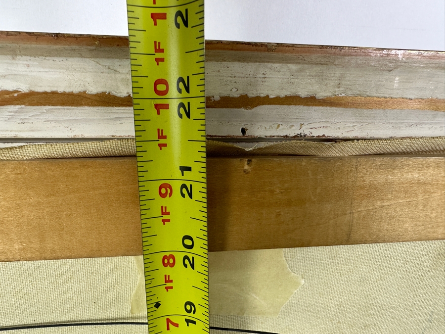 Just Added - Sol Gorbea (1934-1995) Original Abstract Oil Painting On Canvas 29 X 21.5 Framed 32 X 25 [Photo 15]