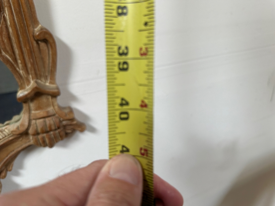 Just Added - Antique Italian Rococo Style Wall Mirror 25'W x 41'H [Photo 8]