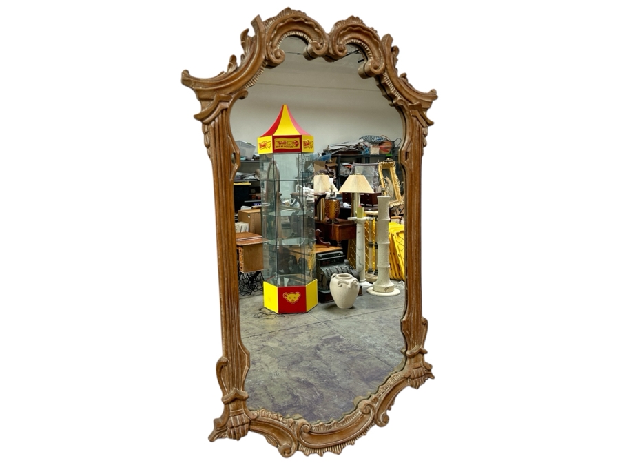 Just Added - Antique Italian Rococo Style Wall Mirror 25'W x 41'H