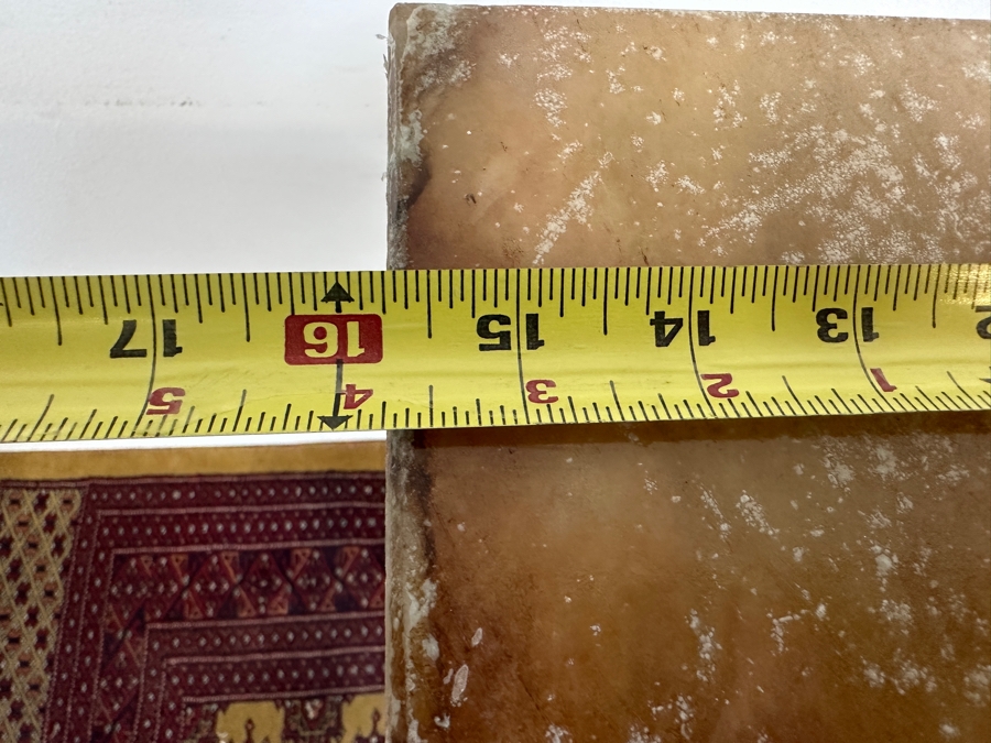 Just Added - Vintage 3-Column Marble Pedestal 16W X 10.5D X 38H [Photo 11]