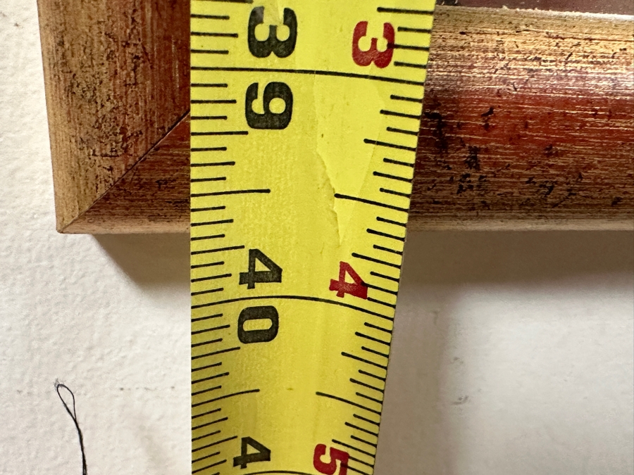 Just Added - Beveled Glass Wall Mirror With Vintage Chinese Relief Carved Panel At The Top Of Mirror 27.5W X 39.5H [Photo 10]