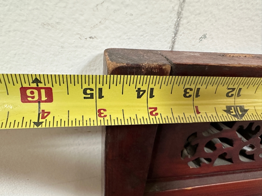 Just Added - Vintage Chinese Relief Carved Wooden Panels 15W X 40H [Photo 16]