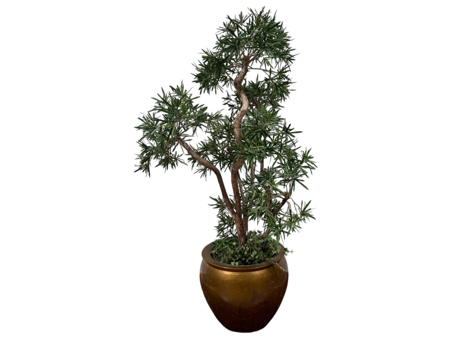 Just Added - Artificial Indoor Buddhist Pine Potted Plant 65'H