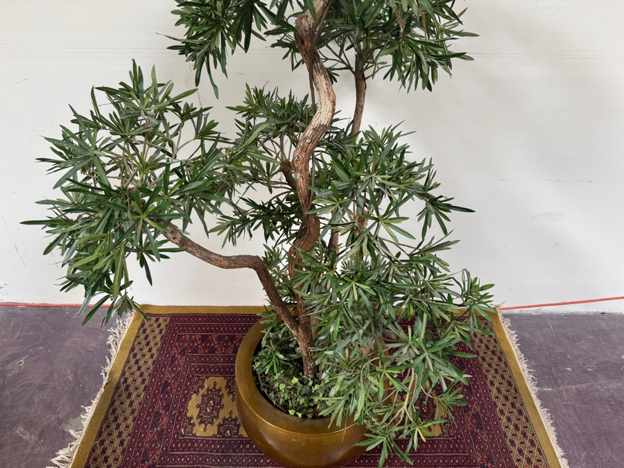 Just Added - Artificial Indoor Buddhist Pine Potted Plant 65'H [Photo 5]
