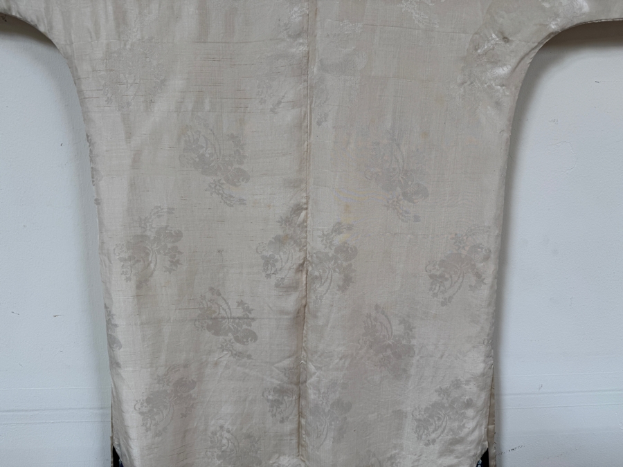 Just Added - Vintage Chinese Embroidered Silk Robe - See Last Photo for Pants 55'W X 41'L -  [Photo 10]