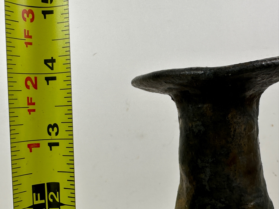 Just Added - Vintage Mid-Century Art Pottery Vase Signed AK 14'H [Photo 11]