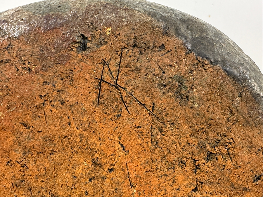 Just Added - Vintage Mid-Century Art Pottery Vase Signed AK 14'H [Photo 10]