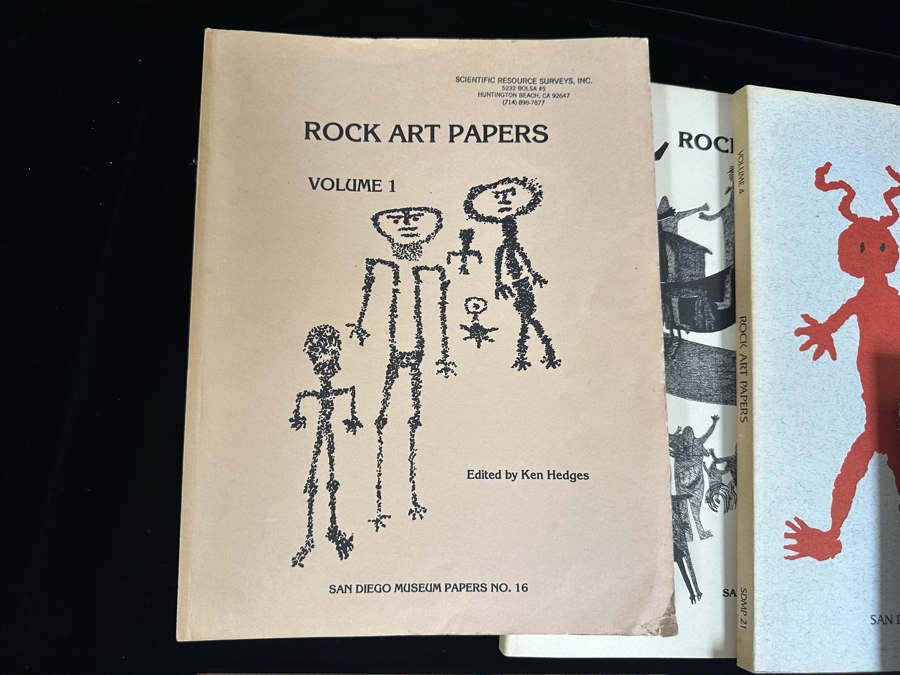 Just Added - (13) San Diego Museum Papers: Rock Art Papers Books Edited By Ken Hedges [Photo 2]