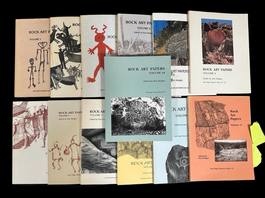 Just Added - (13) San Diego Museum Papers: Rock Art Papers Books Edited By Ken Hedges [Photo 1]