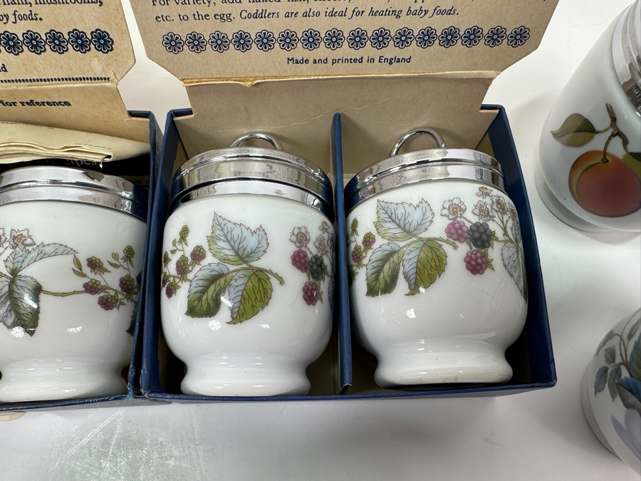 Just Added - Royal Worchester Set of (17) Egg Coddlers [Photo 6]