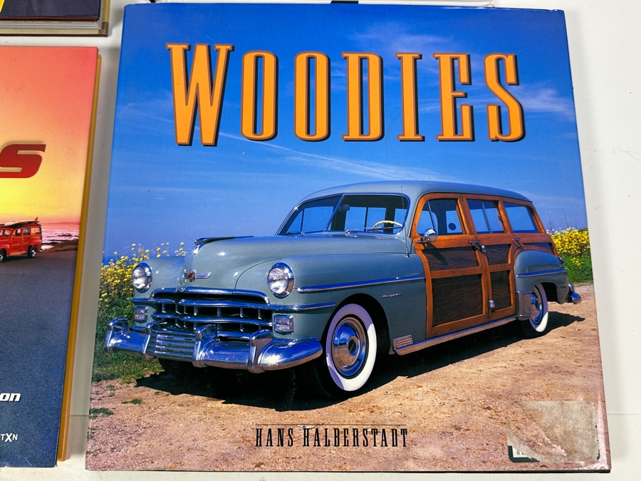 Four Hardcover Car / Woody Books [Photo 5]