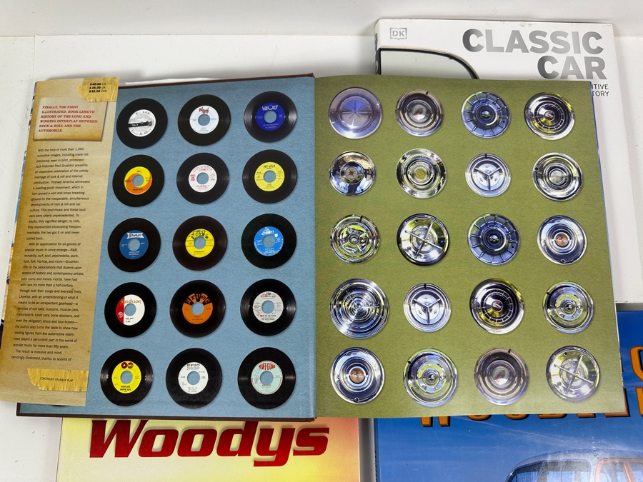 Four Hardcover Car / Woody Books [Photo 7]