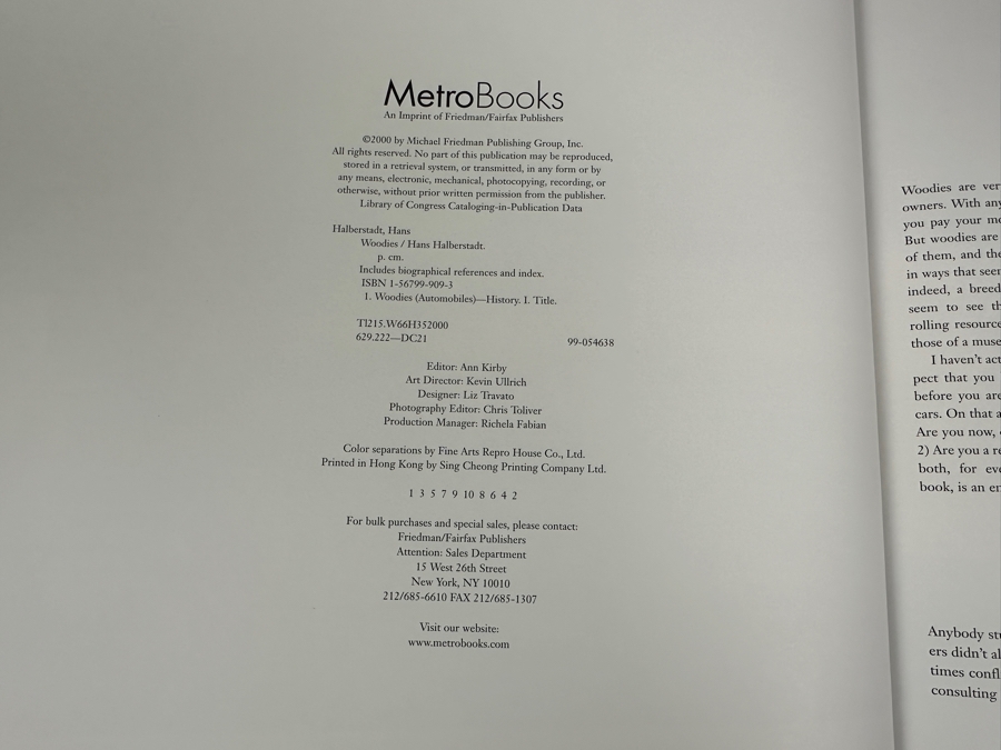 Four Hardcover Car / Woody Books [Photo 12]