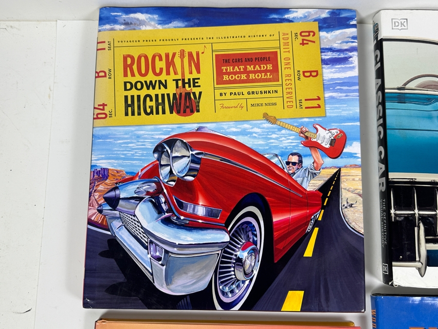 Four Hardcover Car / Woody Books [Photo 2]