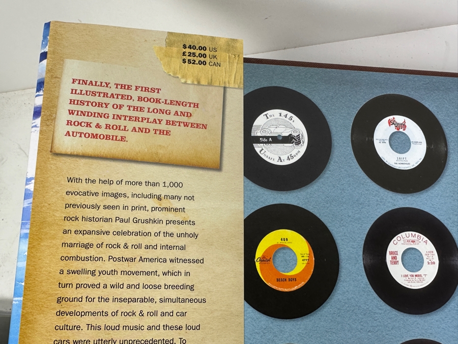 Four Hardcover Car / Woody Books [Photo 6]