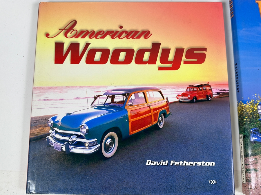 Four Hardcover Car / Woody Books [Photo 4]