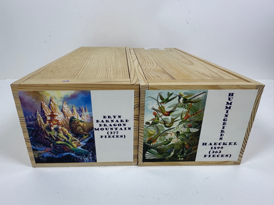 Pair Of Wooden Artifact Puzzles Made In Seattle, WA [Photo 4]