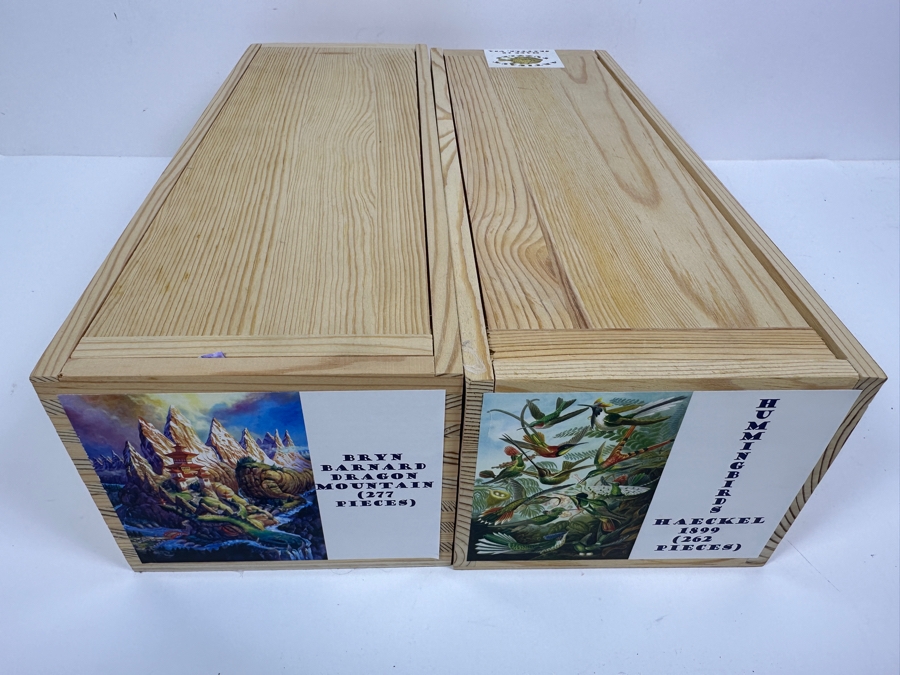 Pair Of Wooden Artifact Puzzles Made In Seattle, WA [Photo 3]