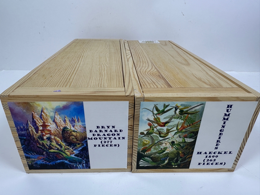 Pair Of Wooden Artifact Puzzles Made In Seattle, WA [Photo 2]