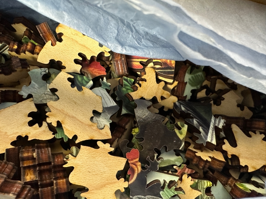 Pair Of Wooden Artifact Puzzles Made In Seattle, WA [Photo 8]