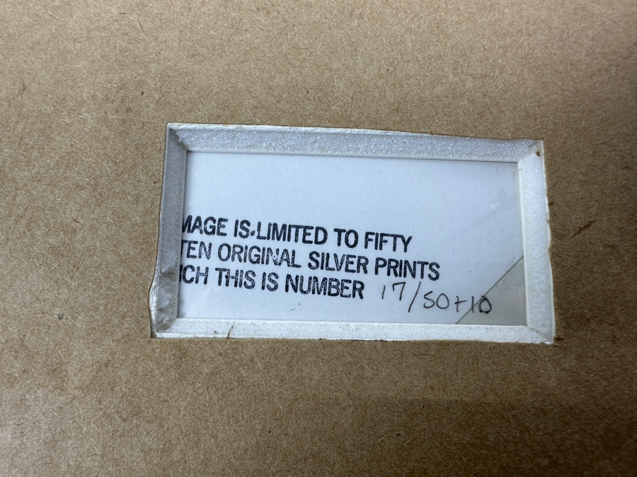 Alfred Eisenstaedt (1898-1995) Hand Signed Limited Edition Marlene Dietrich 1928 Silver Print Made At Time Life Lab In 1990 Hand Signed By Alfred Eisenstaedt Numbered 17 Of 50 - 11 X 15 Framed 23 X 27 [Photo 11]