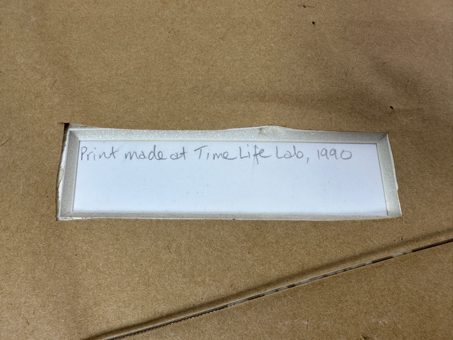 Alfred Eisenstaedt (1898-1995) Hand Signed Limited Edition Marlene Dietrich 1928 Silver Print Made At Time Life Lab In 1990 Hand Signed By Alfred Eisenstaedt Numbered 17 Of 50 - 11 X 15 Framed 23 X 27 [Photo 9]