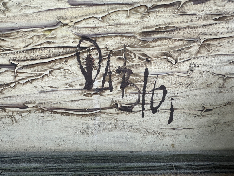 Pablo Espana Original Oil Painting On Canvas 16 X 20 Framed 24 X 28 [Photo 7]