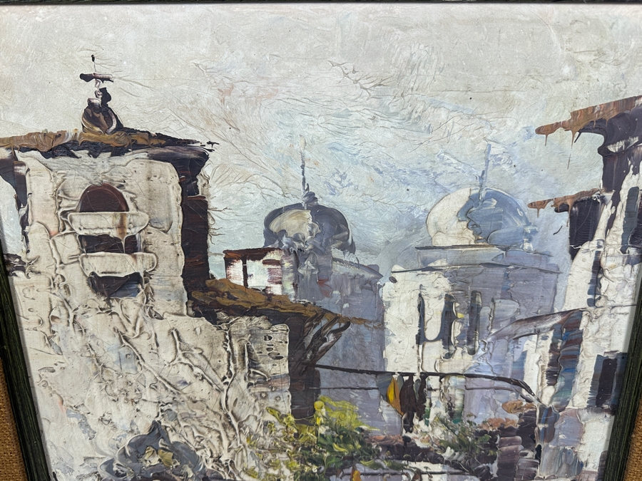 Pablo Espana Original Oil Painting On Canvas 16 X 20 Framed 24 X 28 [Photo 6]