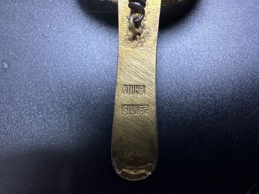 Vintage Chinese Rutilated Quartz Fur Clip 26g [Photo 7]