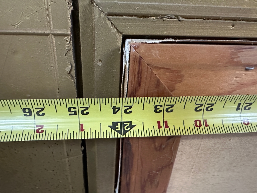 Original Landscape Painting On Canvas Signed Hanzel 24W X 36H Framed 34.5 X 47 [Photo 10]