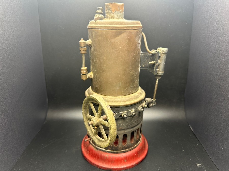 Antique Toy Steam Engine Vertical Weeden No. 50 5W X 9H [Photo 4]