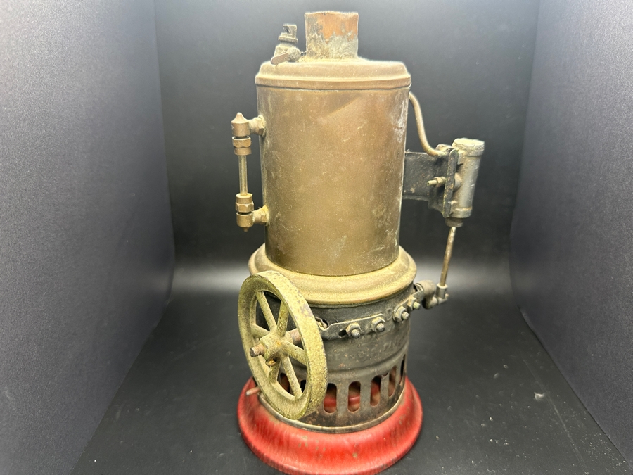 Antique Toy Steam Engine Vertical Weeden No. 50 5W X 9H [Photo 2]