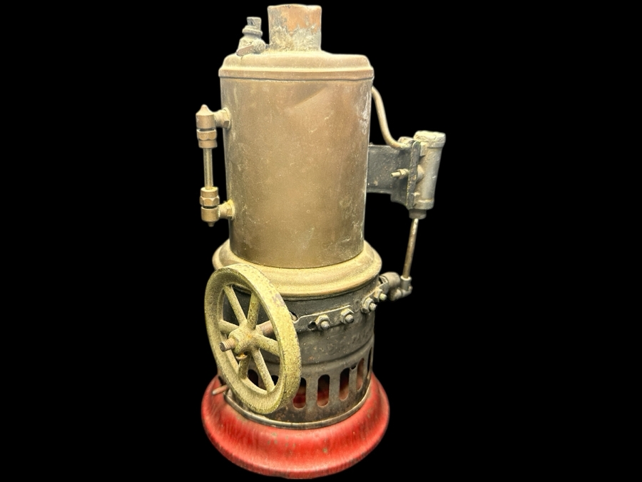 Antique Toy Steam Engine Vertical Weeden No. 50 5W X 9H [Photo 1]