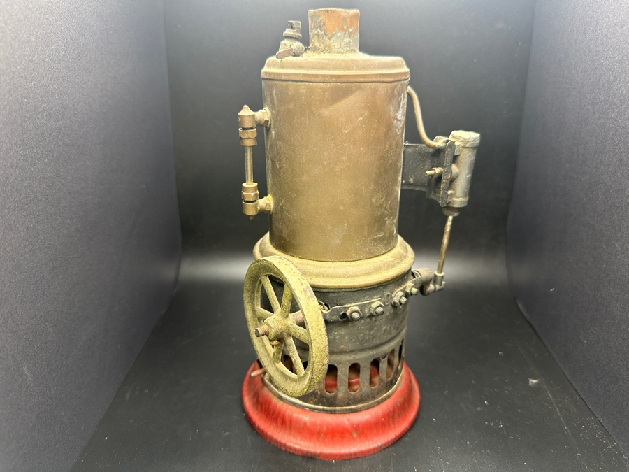 Antique Toy Steam Engine Vertical Weeden No. 50 5W X 9H [Photo 3]