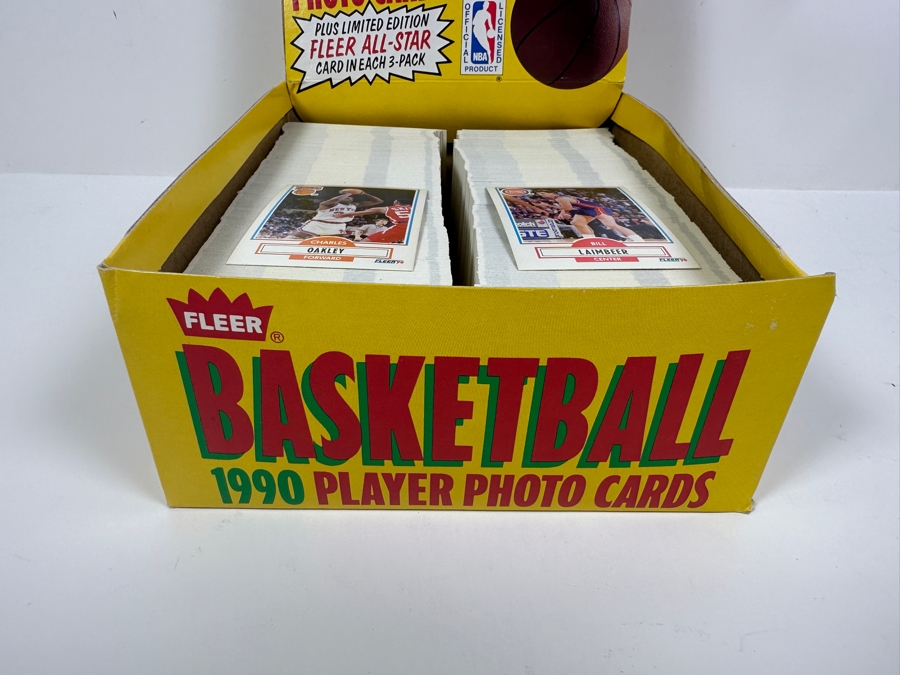 Vintage 1990 Fleer NBA Basketball Player Photo Cards [Photo 4]