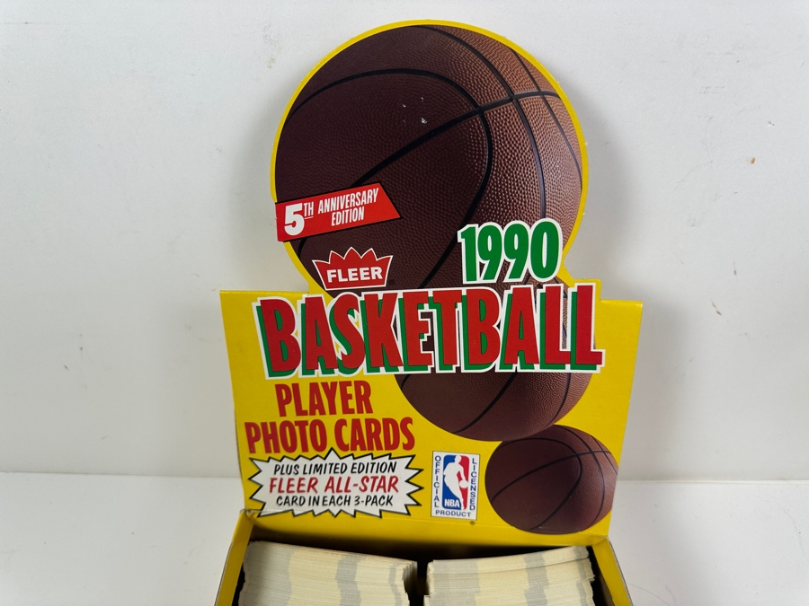 Vintage 1990 Fleer NBA Basketball Player Photo Cards [Photo 3]