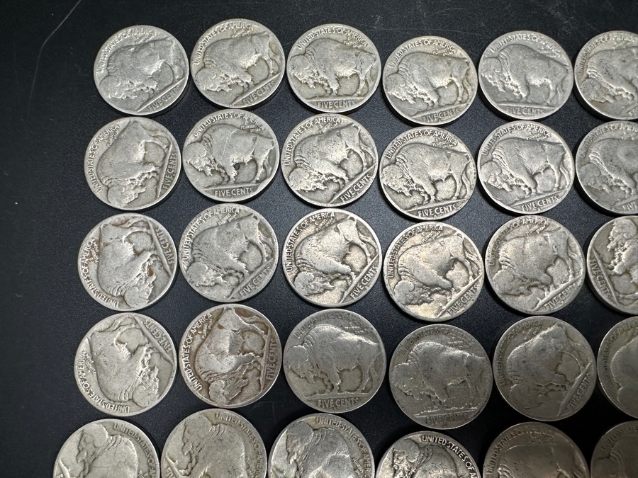 (40) 1928 S United States Buffalo (Indian Head) Nickels [Photo 9]