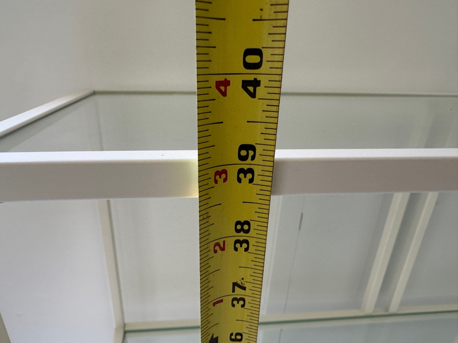 Metal / Glass Etagere Bookshelf 24.5W X 10D X 39H [Photo 6]