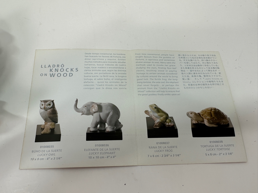 Lladro Owl Figurine With Box 3.5'H [Photo 6]