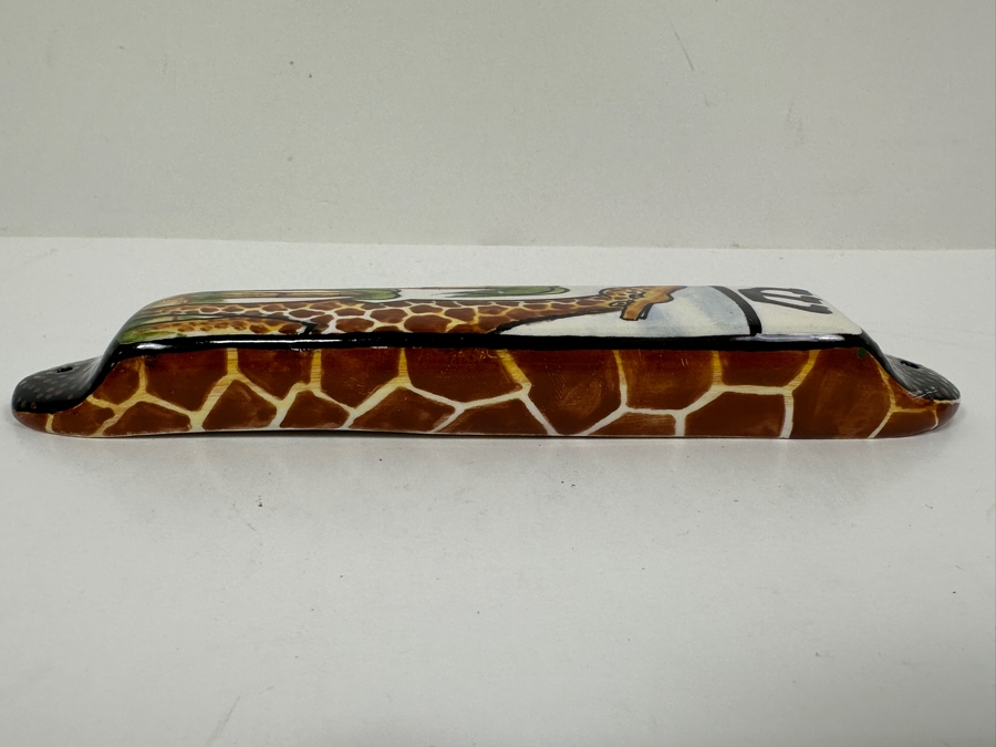 Hand Painted Mezuzah by Olefin Dube 7'W [Photo 7]