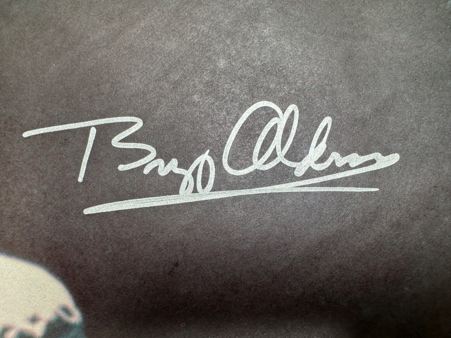 Hand Signed Buzz Aldrin Man On The Moon Poster 'We Came In Peace For All Makind... Tranquility Base, July 20, 1969 Numbered 574 Of 1969 23'W X 34'H [Photo 3]