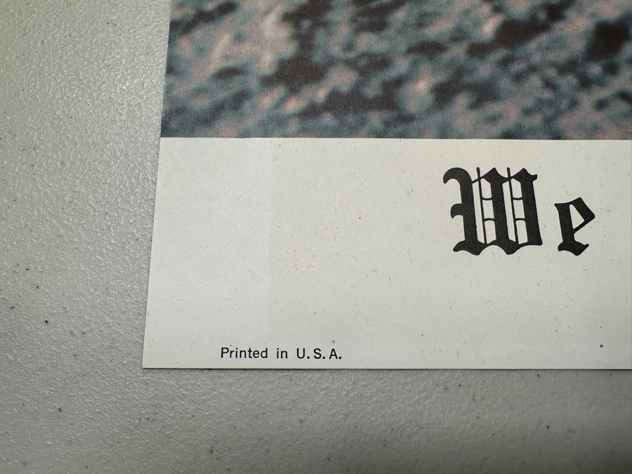 Hand Signed Buzz Aldrin Man On The Moon Poster 'We Came In Peace For All Makind... Tranquility Base, July 20, 1969 Numbered 574 Of 1969 23'W X 34'H [Photo 9]