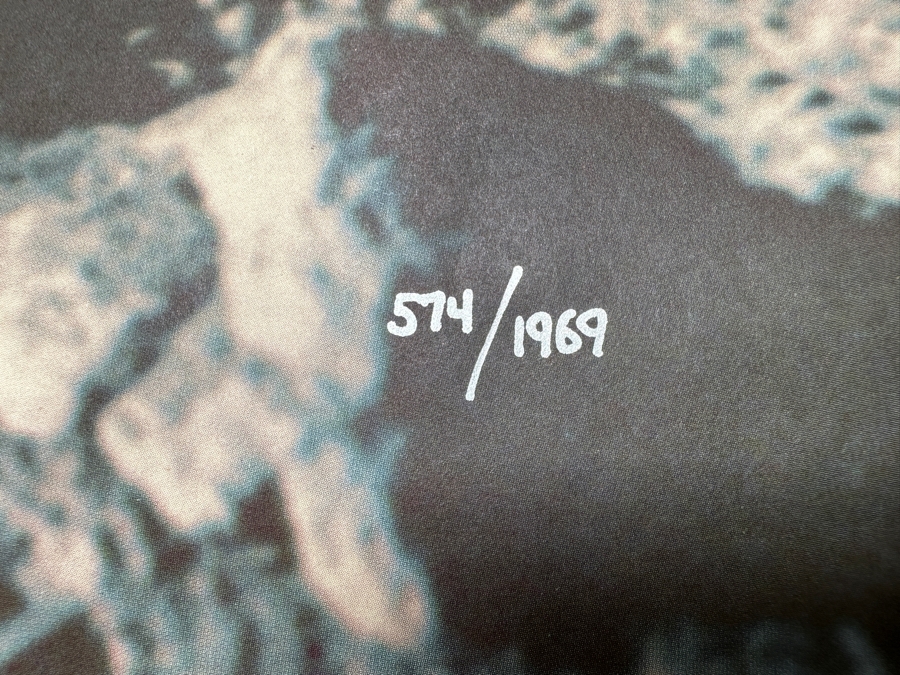 Hand Signed Buzz Aldrin Man On The Moon Poster 'We Came In Peace For All Makind... Tranquility Base, July 20, 1969 Numbered 574 Of 1969 23'W X 34'H [Photo 6]