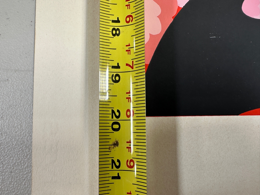 Hand Signed Erte (Romain de Tirtoff) Artist Proof Art Deco Serigraph Titled 'Black Rose' 15 X 20 [Photo 12]