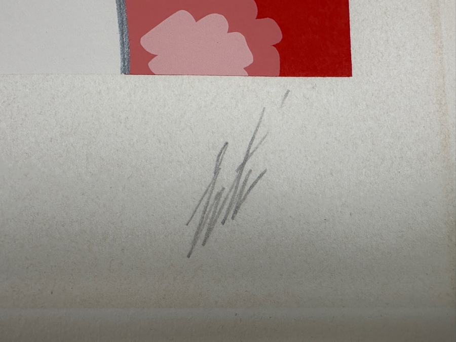 Hand Signed Erte (Romain de Tirtoff) Artist Proof Art Deco Serigraph Titled 'Black Rose' 15 X 20 [Photo 3]