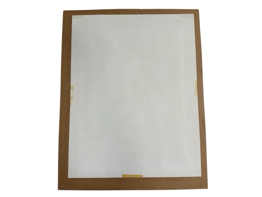 Hand Signed Erte (Romain de Tirtoff) Artist Proof Art Deco Serigraph Titled 'Black Rose' 15 X 20 [Photo 2]