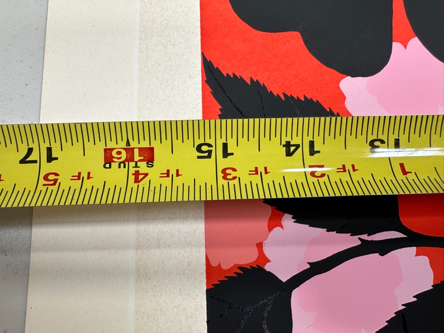 Hand Signed Erte (Romain de Tirtoff) Artist Proof Art Deco Serigraph Titled 'Black Rose' 15 X 20 [Photo 11]