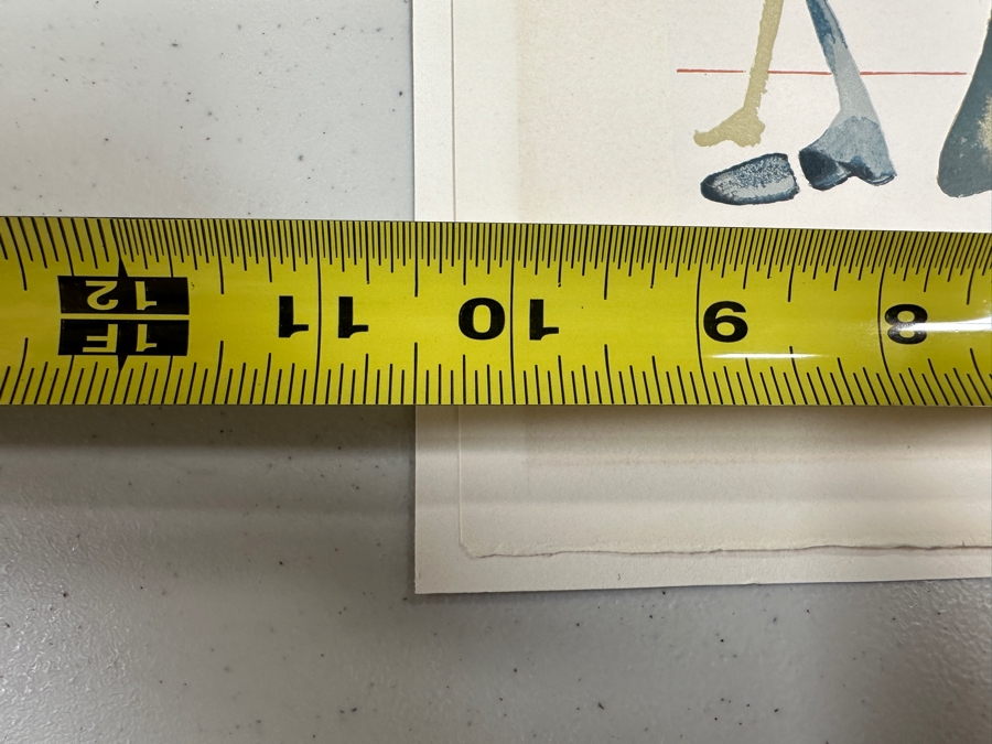 Salvador Dali (1904-1989, Spanish) The Divine Comedy Prodigality 1963 Woodblock Woodcut Print Hand Signed Artist Proof 10.5 X 13 [Photo 8]