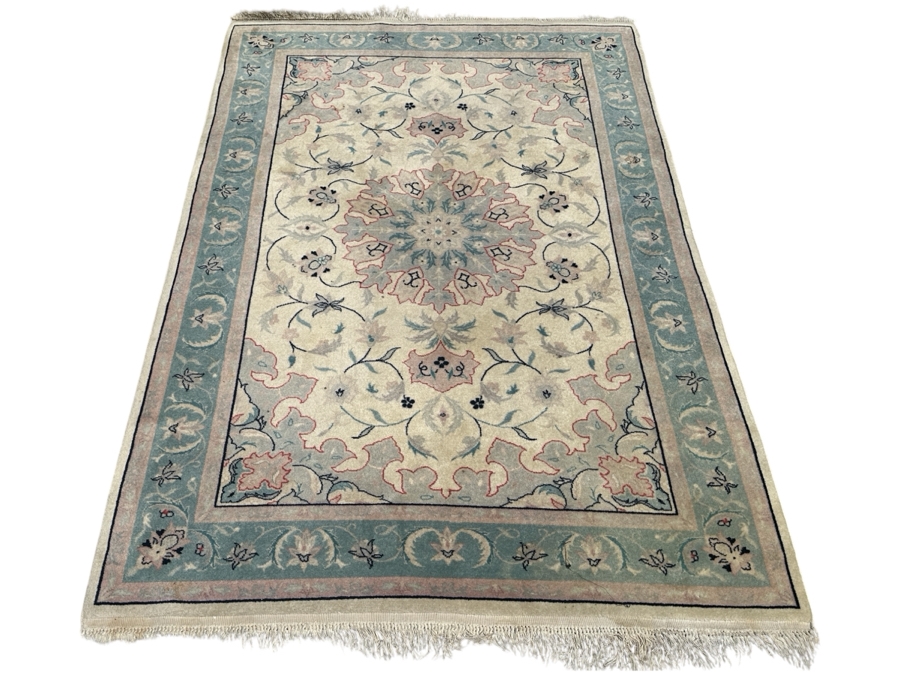 Vintage Hand Knotted Persian Area Rug 49 X 76 [Photo 1]